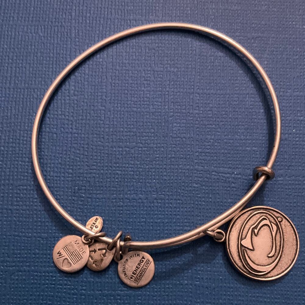 ALEX & ANI "Pennsylvania State Charm" Bangle Bracelet